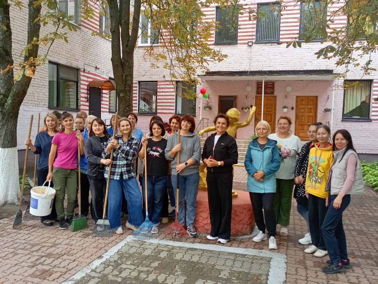 Участие в областном субботнике